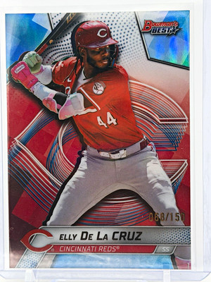 Topps 2025 Bowman's Best Elly De La Cruz Reds #37 Serial #068/150