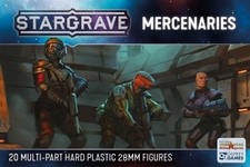 Stargrave Mercenaries 20 Multi-Part Hard Plastic 28mm Figures SGVP02
