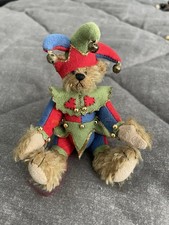 Little Gems Teddy Bear By Deb Canham Handcrafted Limited Jester 4  Handmade