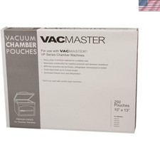 3-Mil Nylon/Poly Vacuum Pouches 10" x 13" - Keep Food Fresh 5x Longer, 250 Count