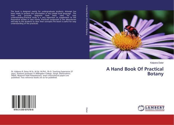 A Hand Book Of Practical Botany Kalpana Datar-image