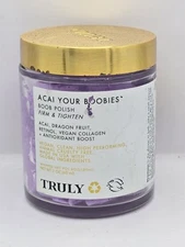 *1-Bottle* Truly Beauty Acai Firm Polish Your Boobies 2 Oz FLAWED 