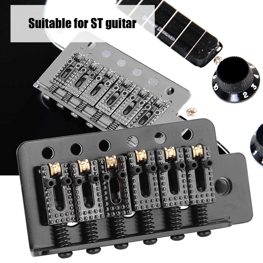Tremolo Bridge Durable Adjustable Vibrato System For ST Guitar With Accessories