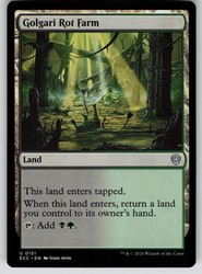 Golgari Rot Farm #151 Commander: Lorwyn Eclipsed