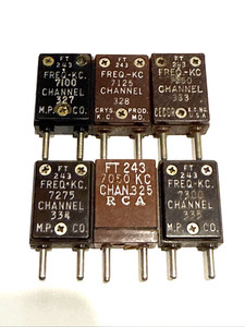 one AMECO AC-1 crystal FT-243 Ham Radio Crystal from the list below #1