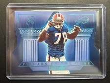 2025 Panini Silhouette Bruce Smith Buffalo Bills Pillars of the Game 1/1  #16