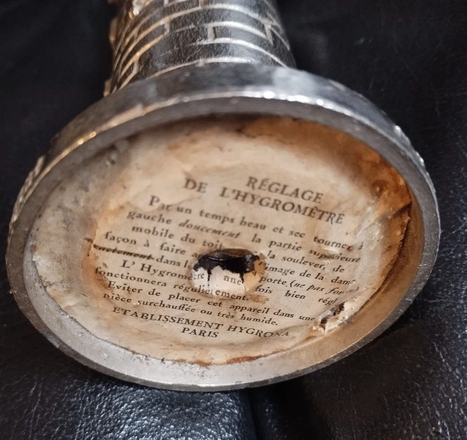 ANCIEN HYGROMETRE -PARIS - Photo 3/3