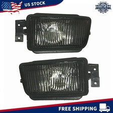 2x Smoked Foglight Fog Light For Bmw E34 525i 530i 535i 540i 1988-1995 2x Smoked Foglight Fog Light For Bmw E34 525i 530i 535i 540i 1988-1995