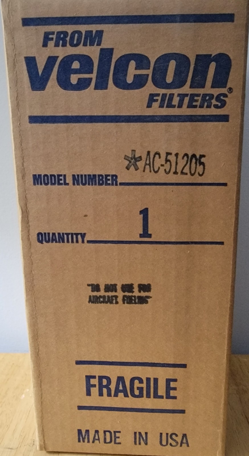 Velcon Ac-51205 Silts/Particulate/Water Aviation And Industrial Filter-image