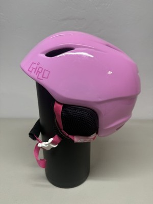 Giro Launch Plus Snow Helmet Youth Medium/Large 52-55.5 cm Pink Cat Graphic