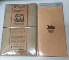 TRAVELER'S COMPANY Traveler's Notebook Tokyo Station Limited Leather Holder Set