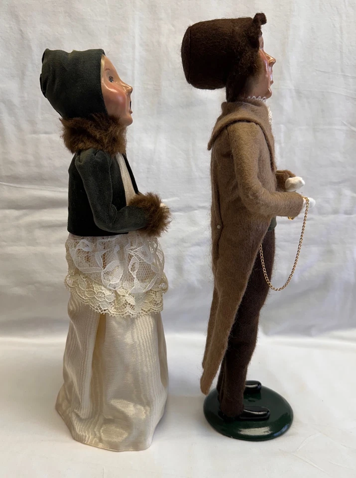 Byers' Choice Ltd.,The Carolers,1996 年,情侣,签名和编号 — 第 4/4 张图片