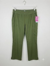 Healing Hands Purple Label Tori Olive Green Scrub Pants Women's XLP, NWT