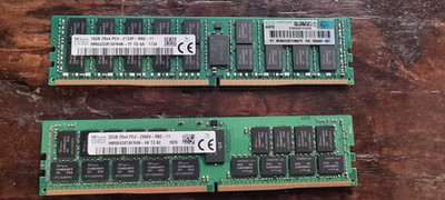 32GB (+16GB) DDR4 ECC REG HYNIX 2xR4 PC4 RAM SPEICHER SERVER 2666 - 21300