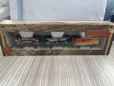 BACHMANN 33-027 COAL TRADER CLASSICS - 3 WAGON SET (LONDON) - VG BOXED