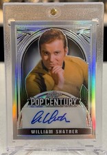 WILLIAM SHATNER 2024 Leaf Metal Pop Century Autograph SILVER 17/25