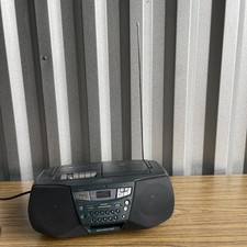 Sony CFD-S22 CD AM/FM Radio Cassette Mega Bass Boombox Works Great TESTED  