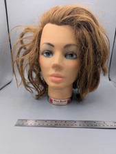 Vintage Miss Rexie 100% Human Hair Cosmetology Mannequin Head