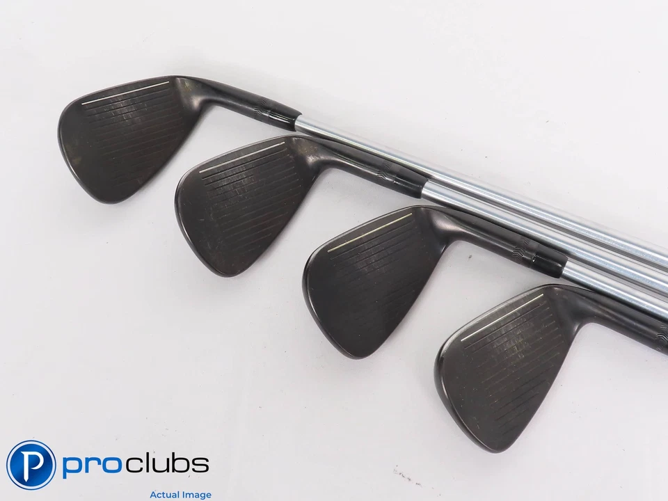 Nice Left Handed PXG 0317CB Black 3-PW,GW IRON SET ProjectX IO Stiff Flex 459243 - Image 3 of 4
