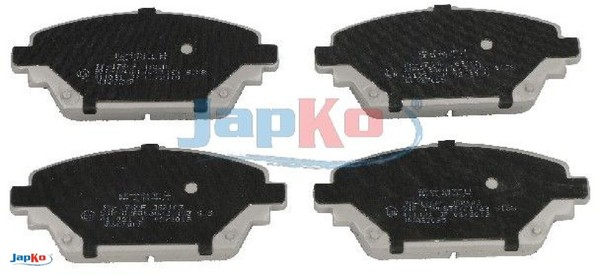 Japko 50176 Bremsbelagsatz FüR Scheibenbremse Bremsbelagsatz BremsbeläGe-image