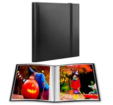 Photo Album 8X10, 8X10 Photo Album Book Holds 68 Photos, Art Portfolio Binder fo