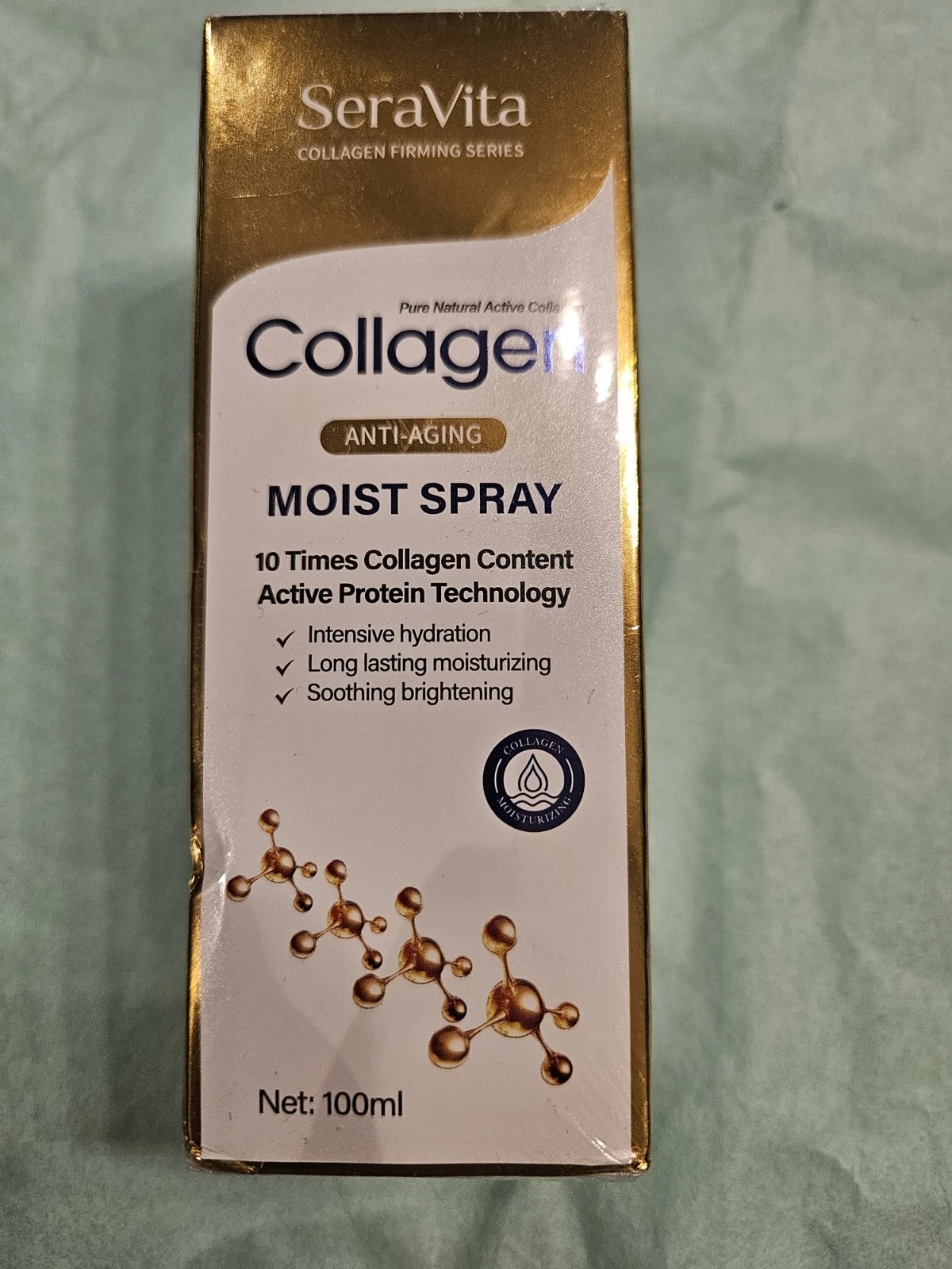 SeraVita Anti Aging Collagen Moist Spray 3.4oz BRIGHTENS + FIRMS 💛
Opens in a new window or tab