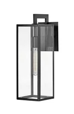 Hinkley Lighting 2594BK Max 19" Tall Outdoor Wall Sconce Black Read Description