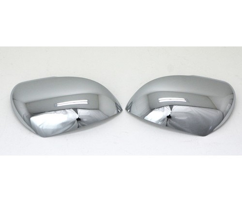 Chrome LED Side Mirror Cover Trim Garnish 2p For 2012 2013 Kia Rio - Picture 3 of 7