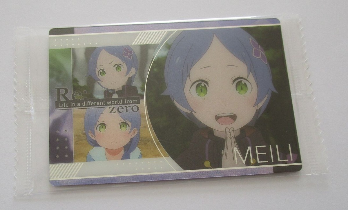 meili様　25-12-8 Re:Zero Meili Portroute No.12 Limited style Card Wafer Bandai 2022