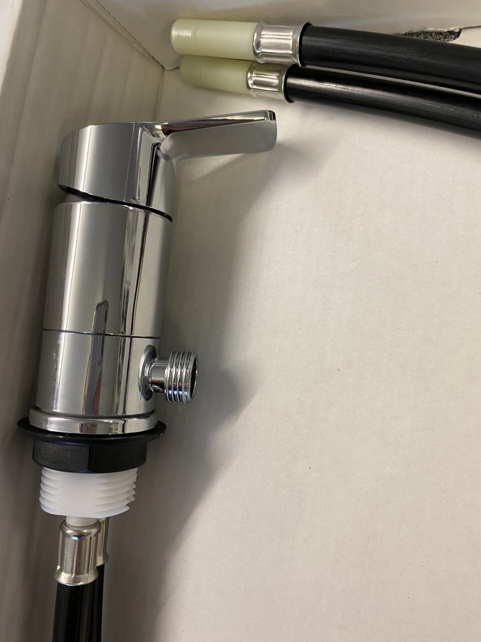 REICH VECTOR CARAVAN MOTORHOME SHOWER MIXER TAP WITH 1M TAILS CHROME eBay