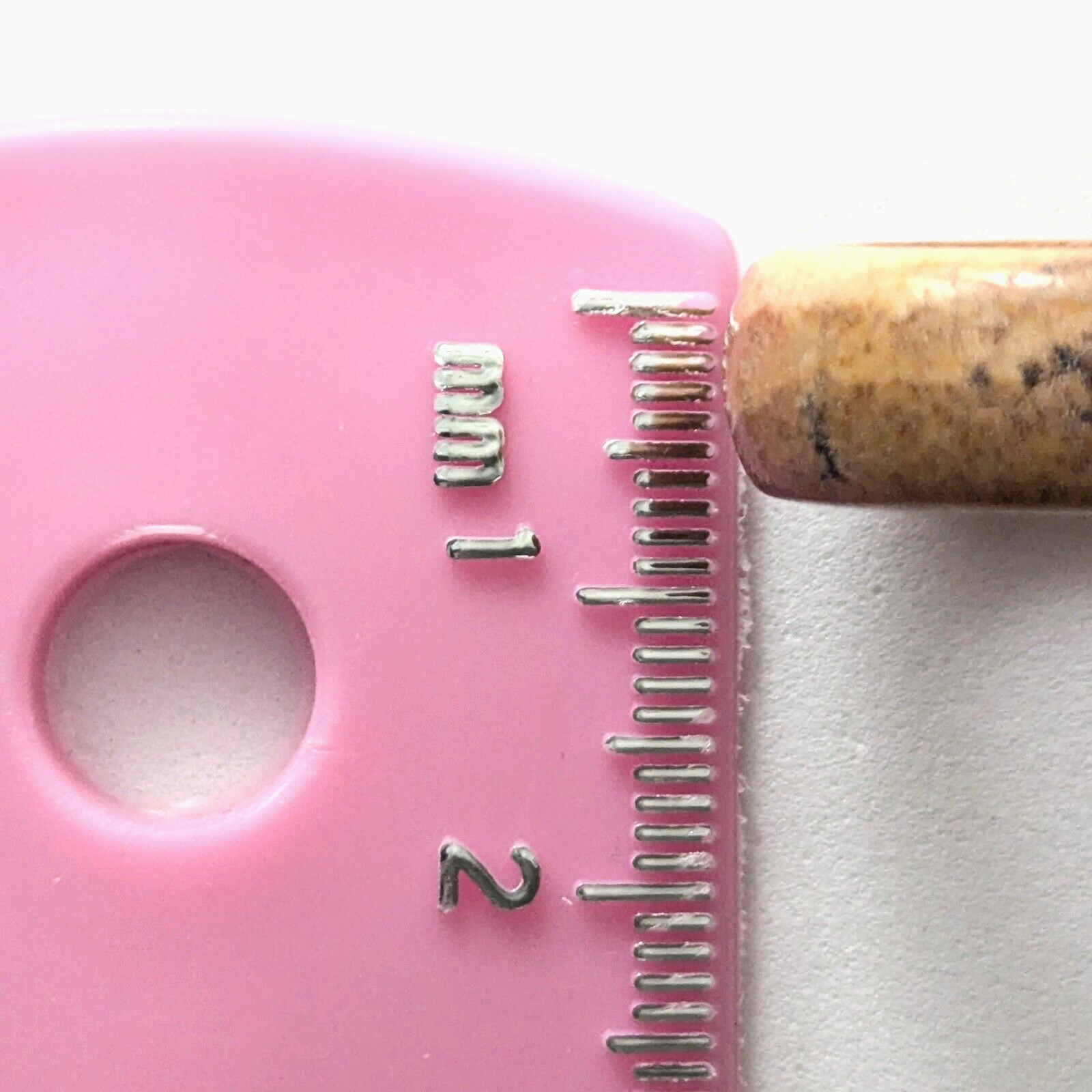 Natural Jasper Stone Ring Band Stackable Healing … - image 4