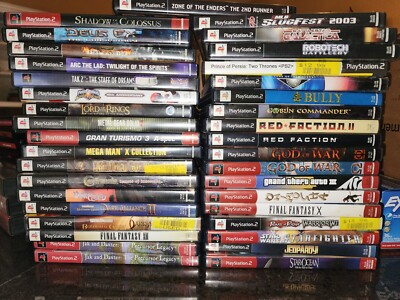 Giochi PS2 Sony PlayStation 2 NTSC (USA) – Scegli Il Tuo Titolo, Vari Generi Disponibili