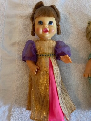 1967 Mattel Baby Small Talk-Cinderella, Little Bo Peep, Goldilocks