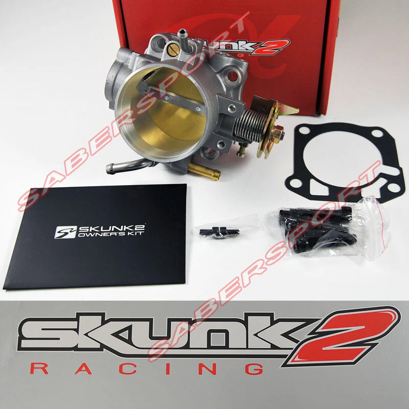 Cuerpo de acelerador Skunk2 66 mm serie Alpha para motor Honda serie B/D/F/H M/T Foto 2 de 4