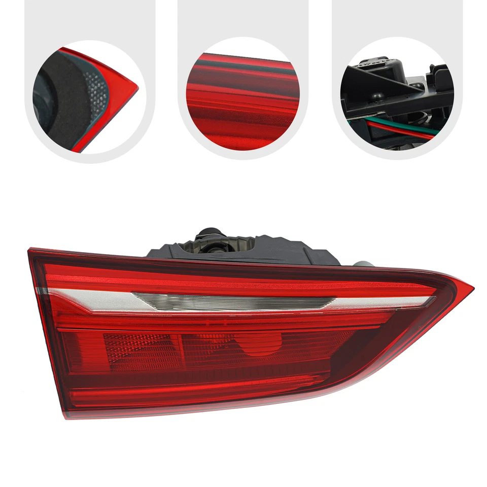 LED Inner Tail Light Left Driver Side Brake Rear Lamp For 2016-2018 BMW X1 F48 - Image 4 of 4