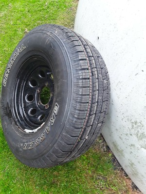 Ford 15 Inch 265 75 R15 General Grabber Spare Tire Wheel Local Pickup Only Ebay
