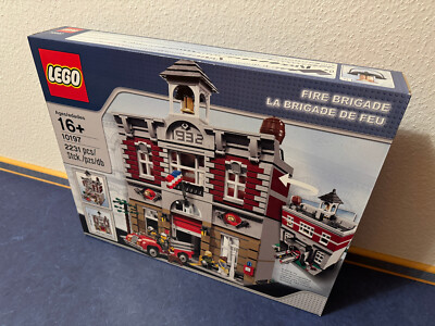 LEGO fire brigade Feuerwache Creator Expert 10197 OVP Ungeöffnet Versiegelt