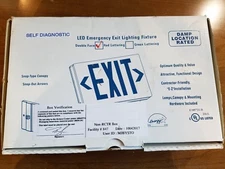 LED Exit Sign Double Sided 