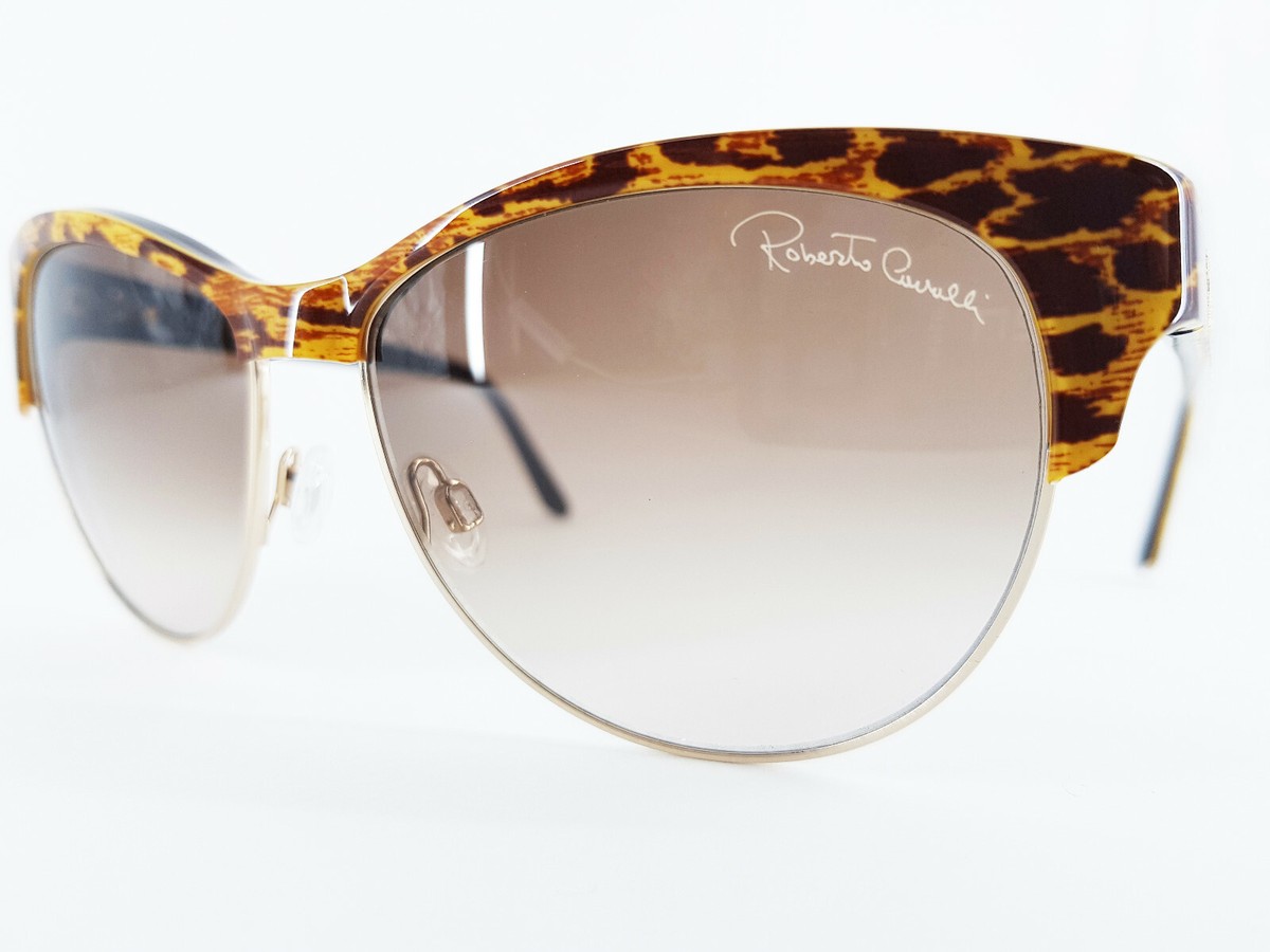 Roberto Cavalli Leopard Tortoise Cat Eye‎ Sunglasses Ladies Melograno 652S 47F Roberto Cavalli Leopard Tortoise Sunglasses Ladies Melograno  main image 3