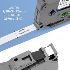 Nastro Brother TZe - 6 Cartucce Colorate 12mm X 8m, Per Stampanti Etichette PT-1000 E Altri Modelli