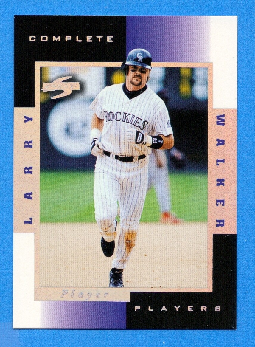 1998 Score Rookie Traded Complete Players #2C Larry Walker Rockies