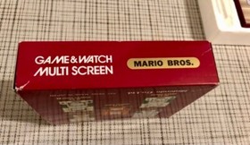 NINTENDO GAME & WATCH MULTI SCREEN MW-56 BOX + INSERTS (CLEAN and WORKS!)