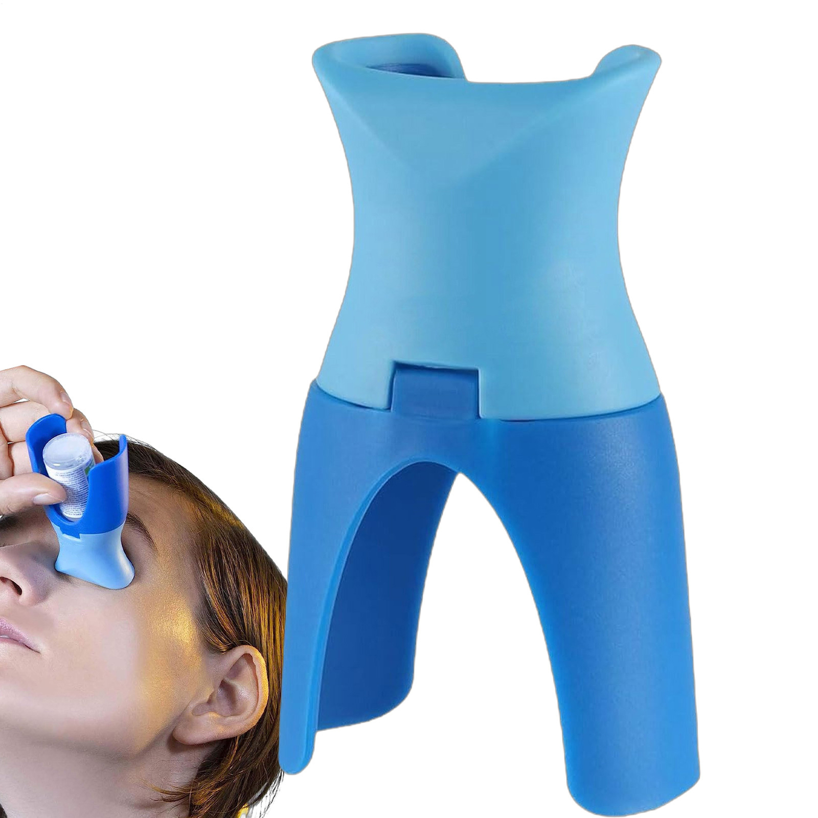 Remedic Eyedrop Bottle Dispenser, Portable Eye Drop Applicat