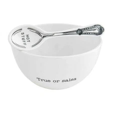 Mud Pie Home Circa Melamine Outdoor Collection SALSA Serving Bowl Serving Set