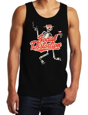 Social Distortion 1979 American Punk Rock Band Men's Black Tank Top