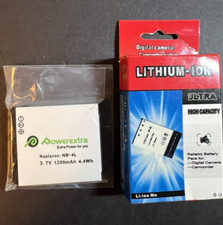 NB-4L NB4L Battery for Canon PowerShot TX1 SD40 SD30 SD200 SD300