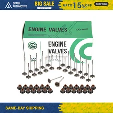 Intake Exhaust Valves w/ Seals Fit Ford Lincoln Mercury 4.6L 5.4L SOHC 3-VALVE