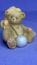 Cherished Teddies TINY TREASURED TEDDIES Bear With Necklace   104864 MINIATURE