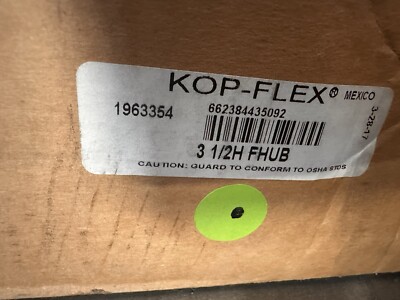 KOP-FLEX 1963354 3 1/2H FHUB