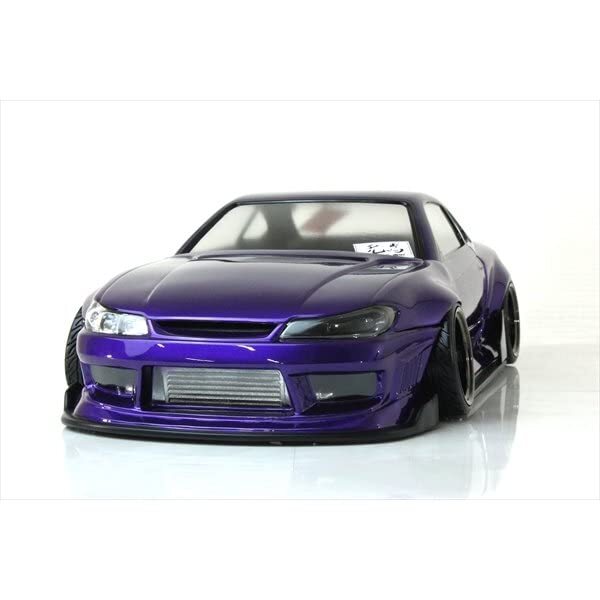 RC 1/10 Nissan Silvia S15 Raijin Origin Labo Clear Body Set Unpainted Pandora